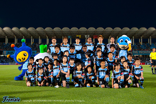 試合前の集合写真