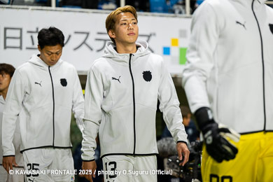 本日のアウェイで大賞は、リーグ開幕から3試合連続となる4アシスト目で、チームに先制点をもたらした、三浦颯太選手です!