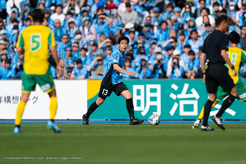 DF13 / 三浦 颯太選手 DF13 / 三浦 颯太選手