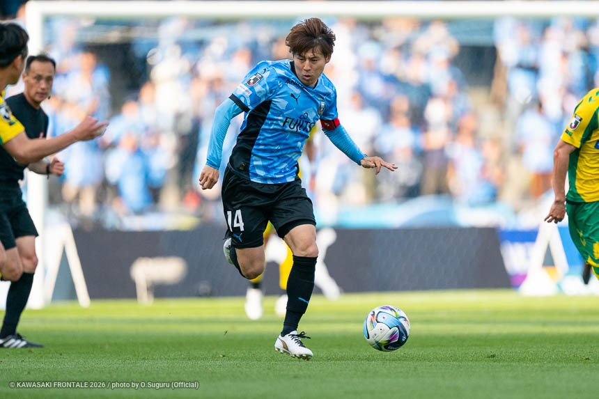 MF14 / 脇坂 泰斗選手 MF14 / 脇坂 泰斗選手