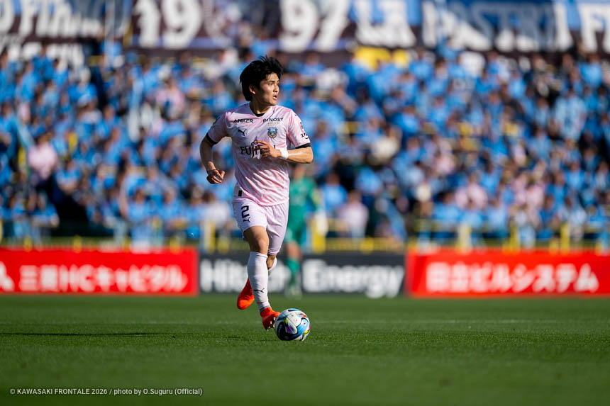 DF2 / 松長根 悠仁選手 DF2 / 松長根 悠仁選手