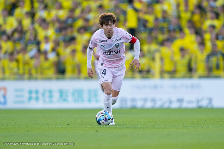 MF14 / 脇坂 泰斗選手 MF14 / 脇坂 泰斗選手