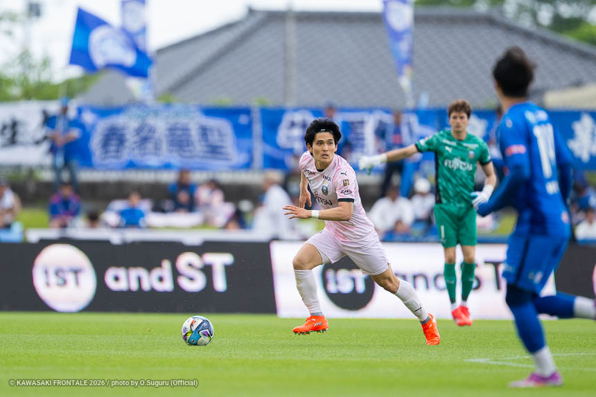 DF2 / 松長根 悠仁選手 DF2 / 松長根 悠仁選手