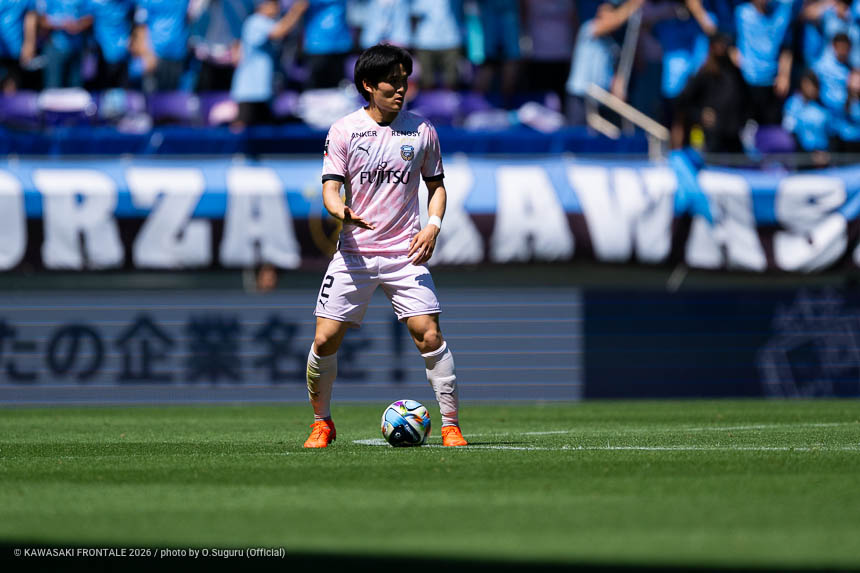 DF2 / 松長根 悠仁選手 DF2 / 松長根 悠仁選手